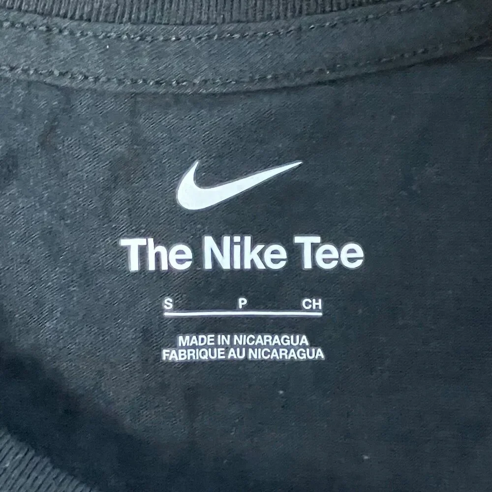 Nike ’72 Womens Graphic T Shirt‎ Highway Shield S Black Streetwear Retro Logo